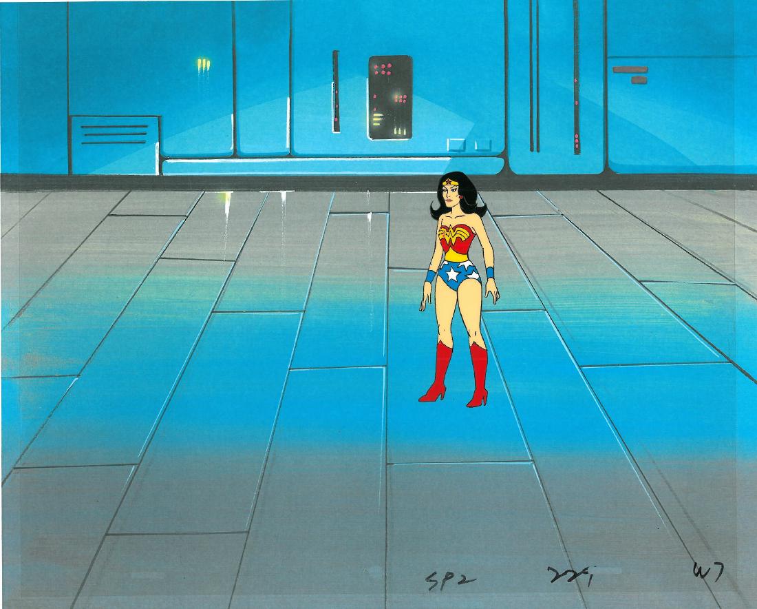 Wonder Woman Production Cel (1 of 2)
