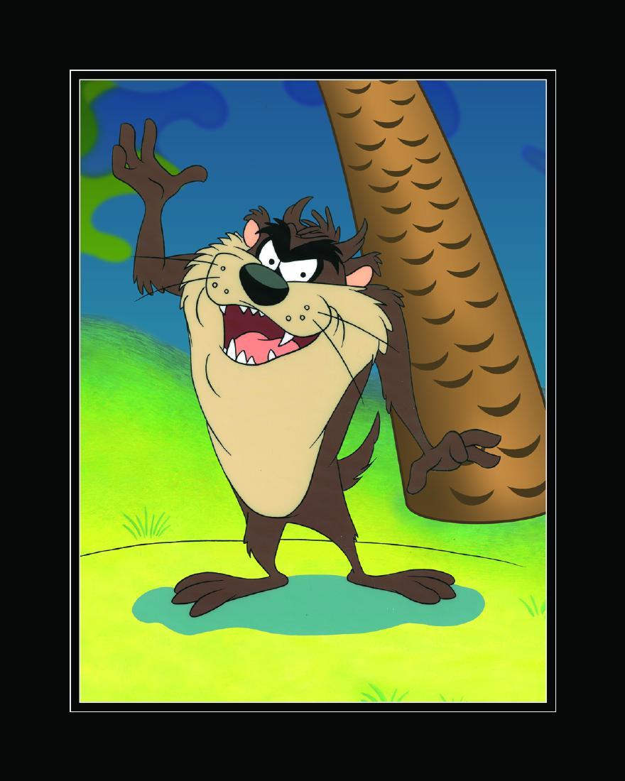 Warner Bros. Sericel -Taz- Matted (1 of 4)