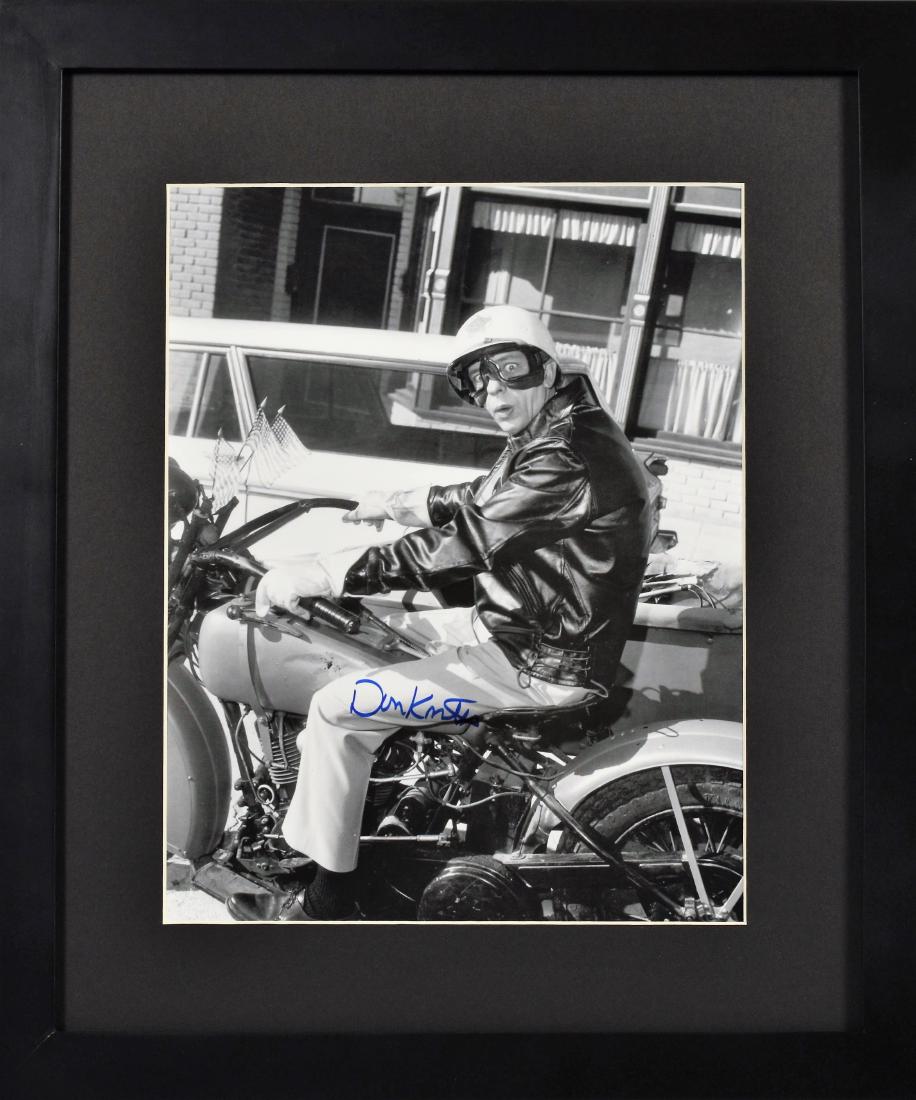 Signed Don Knotts - Barney Fife-Motorcycle (1 of 4)