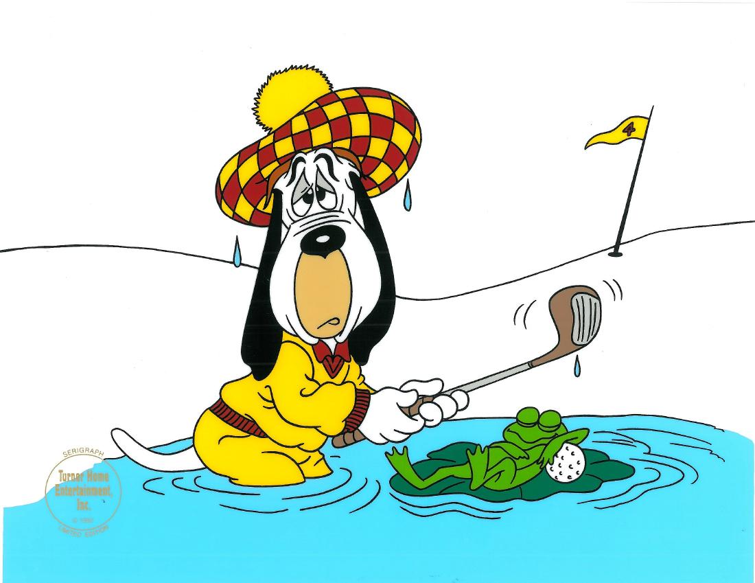 Droopy -Droopy Lilipad Golf Sericel (1 of 1)