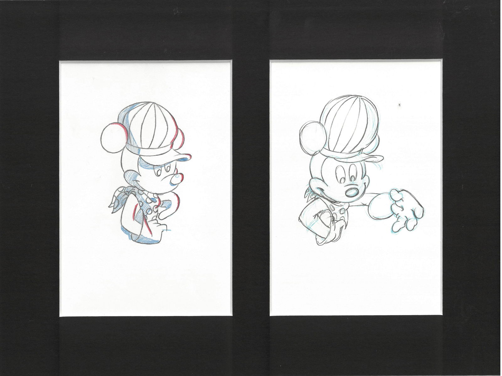 Mickey Mouse - Toot-N-Go Production Drawings (1 of 3)