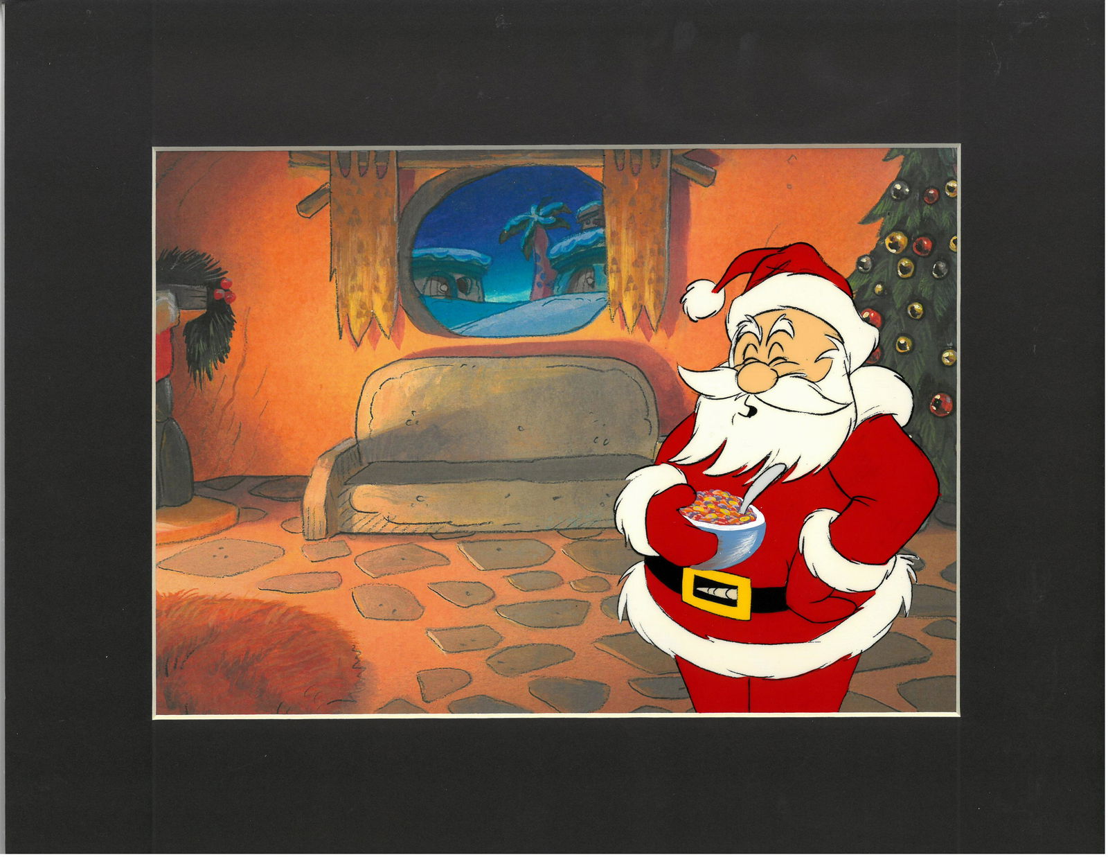 Fred Flintstone - Production Cel #1 (1 of 2)