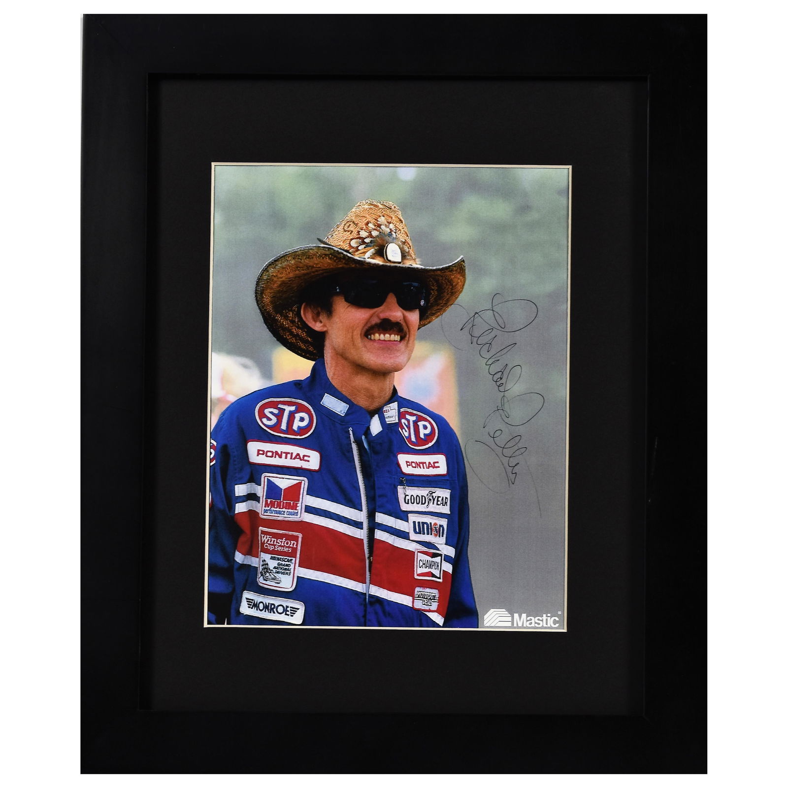 Richard Petty Signed Framed Lithograph (1 of 3)
