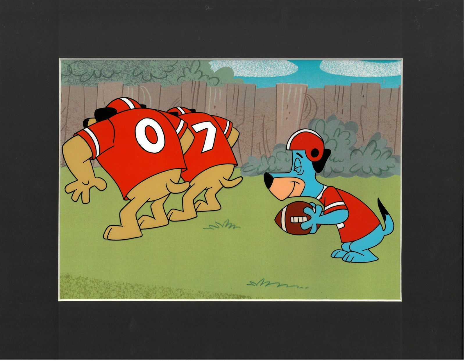 Huckleberry Hound -Original Production Cel -Matted (1 of 2)