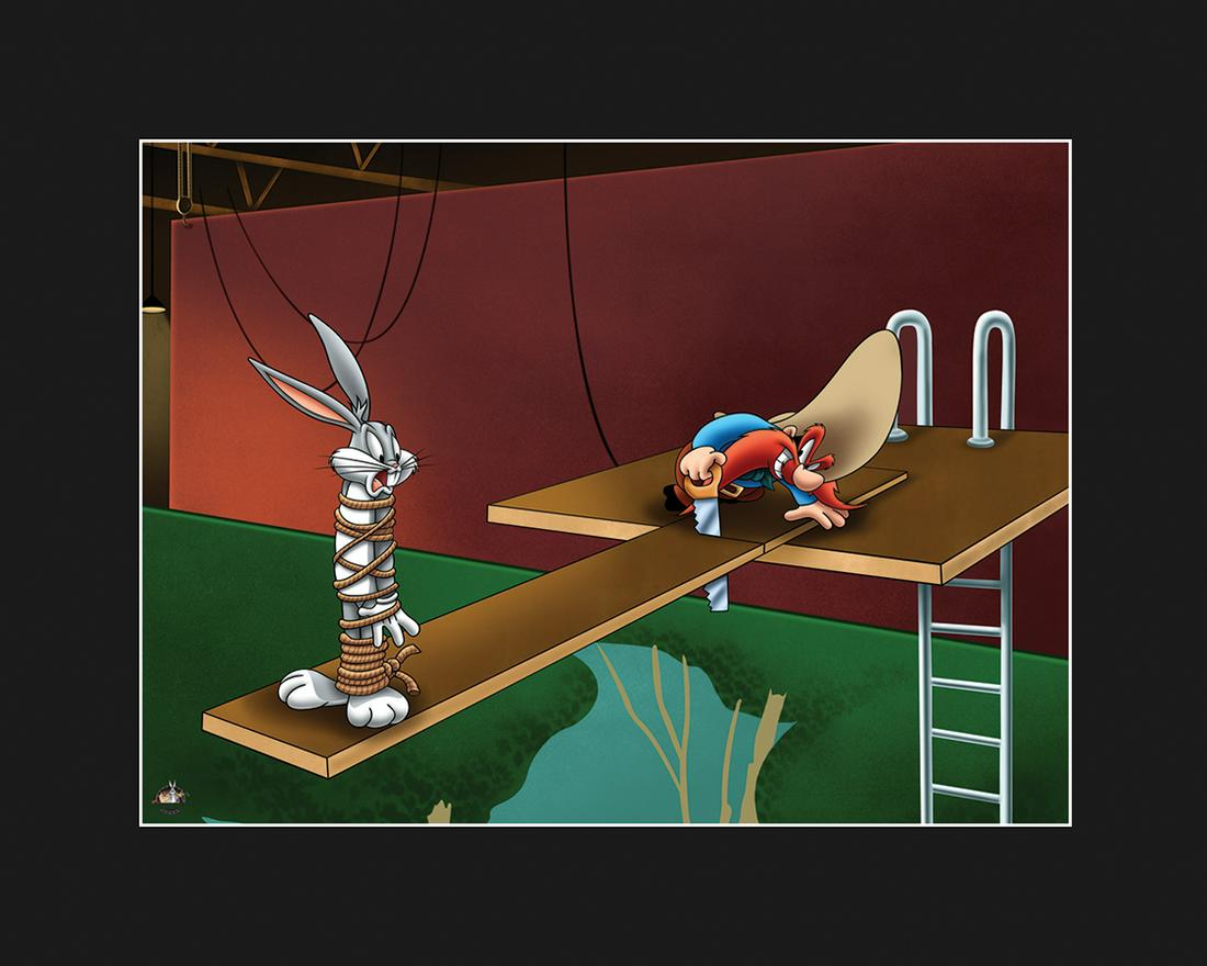 Warner Bros. - Bugs Bunny and Yosemite Sam (1 of 1)