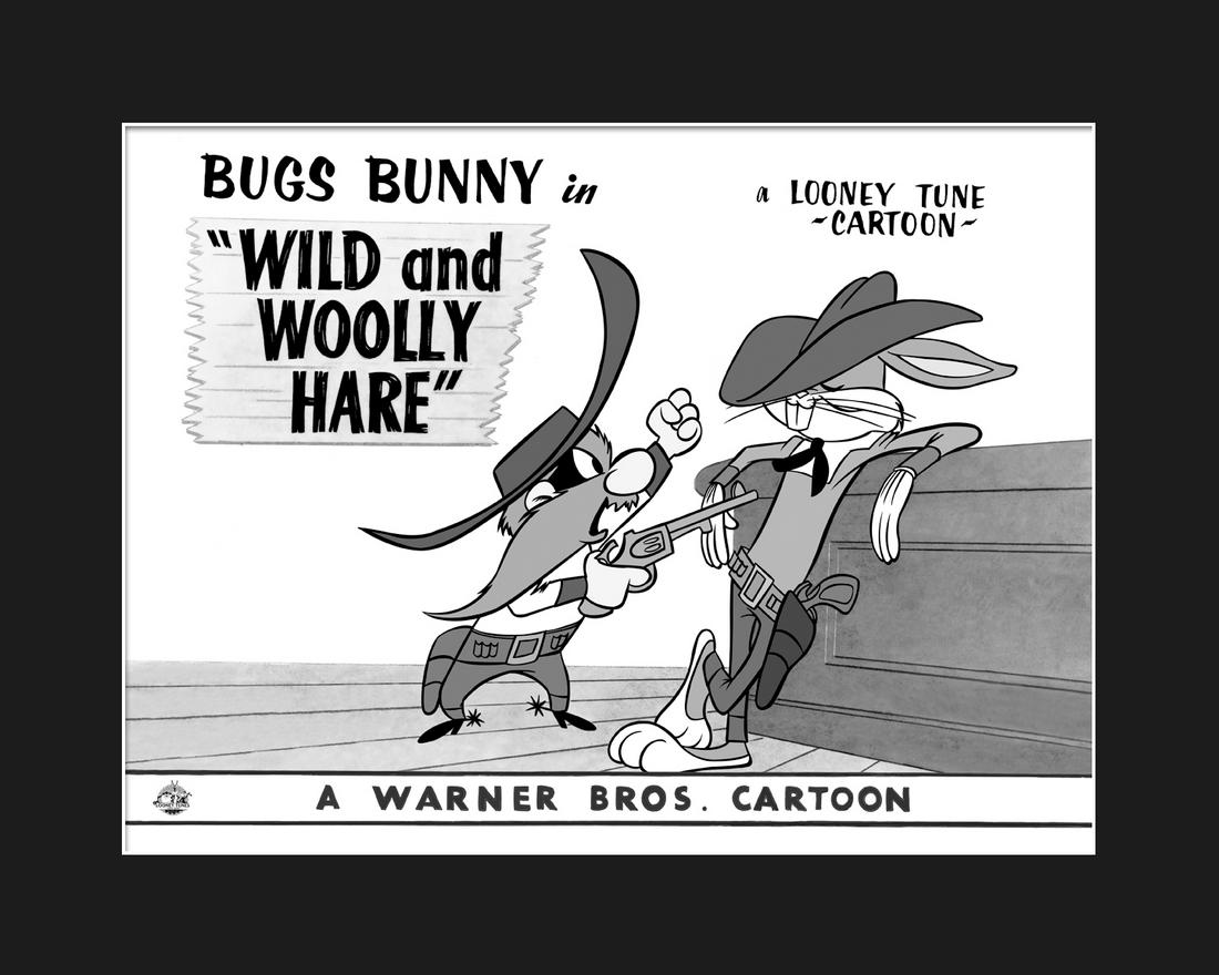 Warner Bros.- Bugs Bunny in "Wild and Wooy Hare" Giclee (1 of 1)