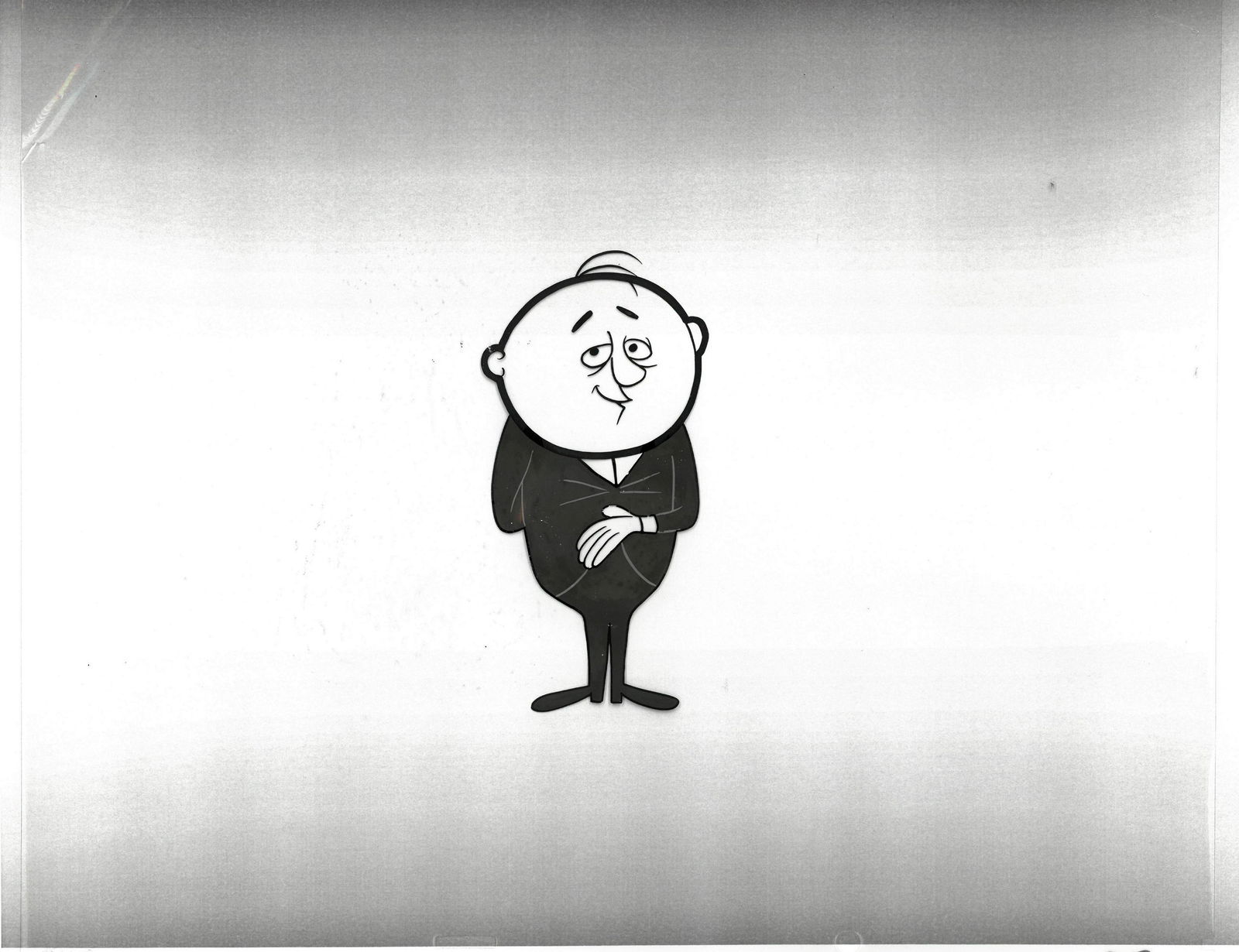 Burgie Man Original Production Cel - 1957 Burgermesiter (1 of 2)