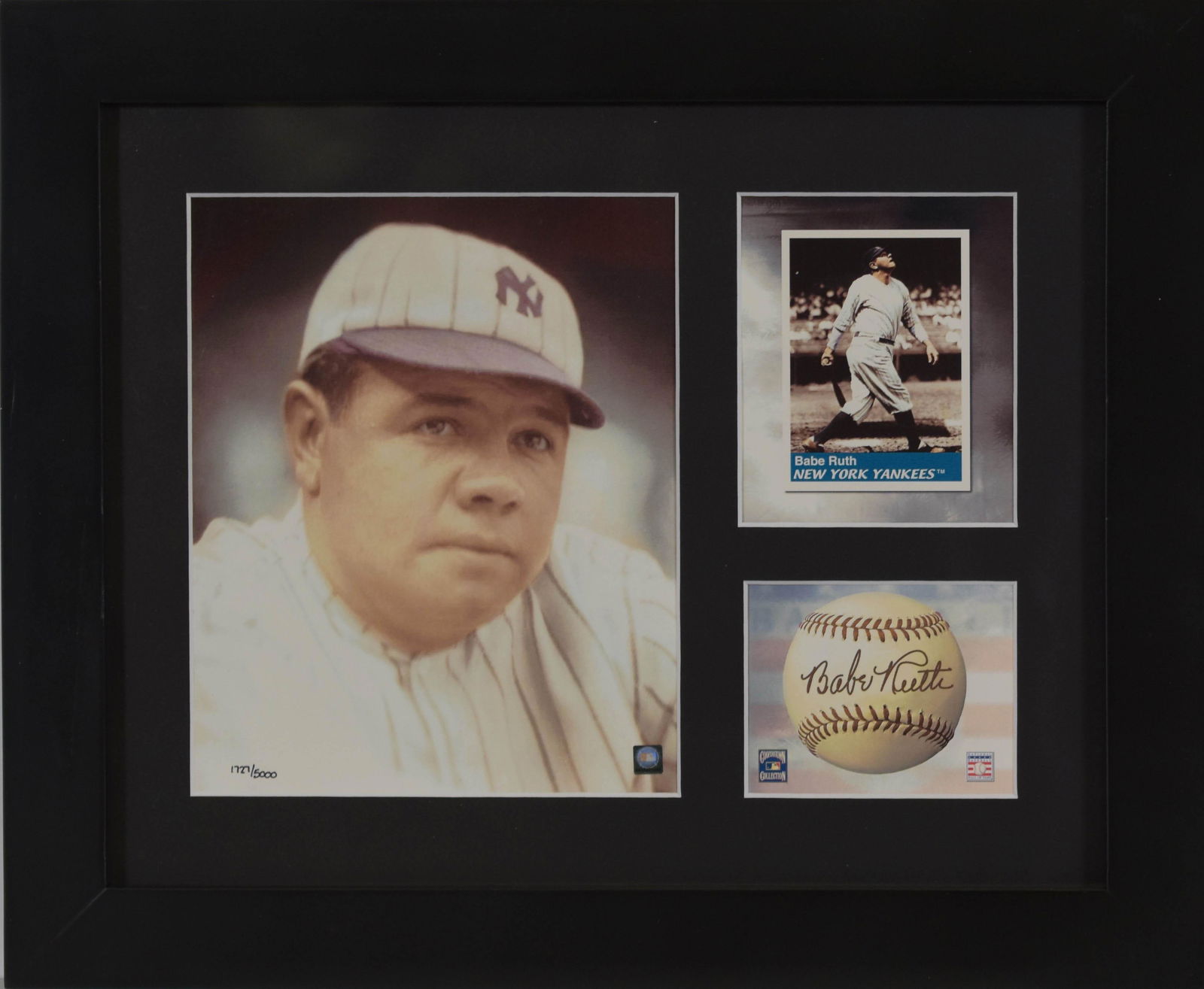 Babe Ruth - Framed Limited Edition (1 of 1)