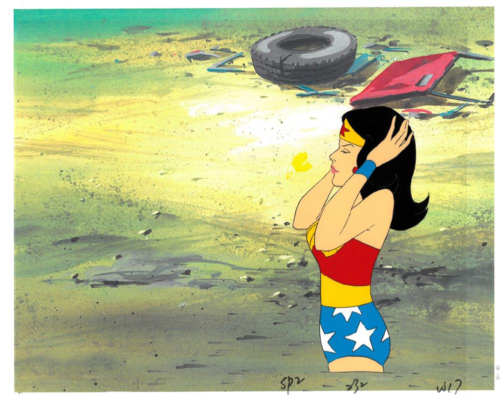 Wonder Woman Original Production Cel (1 of 2)