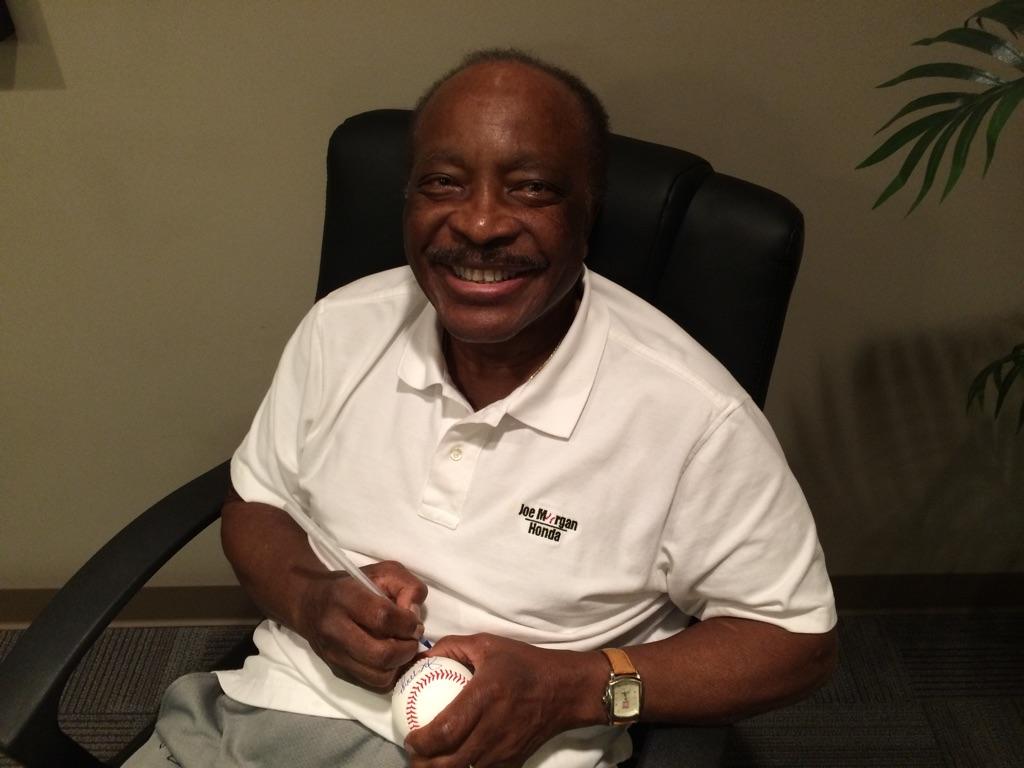 Joe Morgan Signed Ball MVP 75-76 (1 of 1)