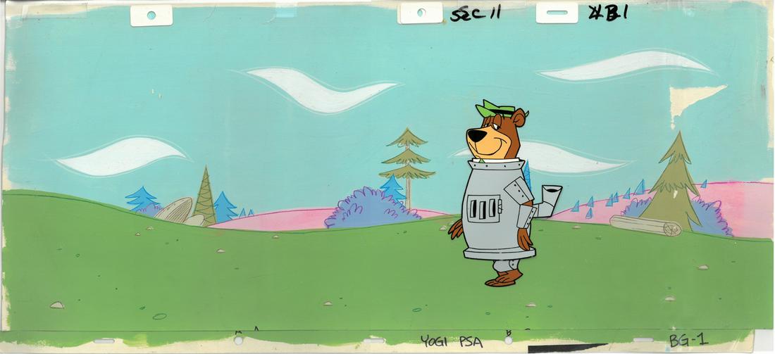 Yogi Bear- Key Master Set-Up - Hanna-Barbera Orginal (1 of 1)
