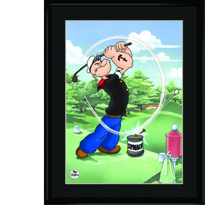 Tee It High- Popeye Framed Lithograph (1 of 3)