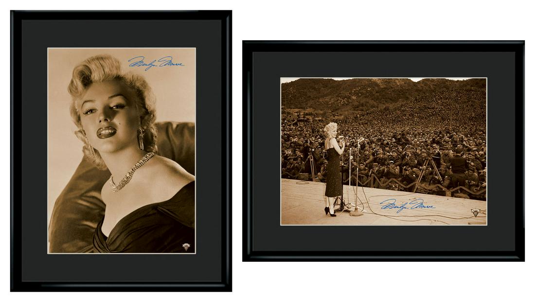 Marilyn Monroe - 2 Framed LE Lithographs (1 of 1)