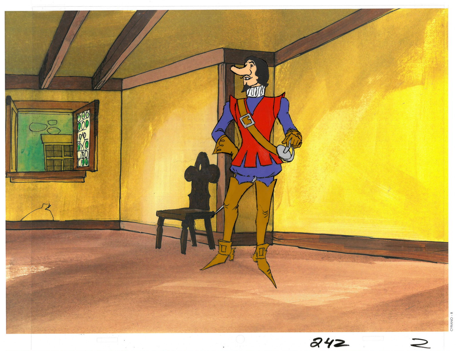 Cyrano de Bergerac - Original Production Cel (1 of 2)