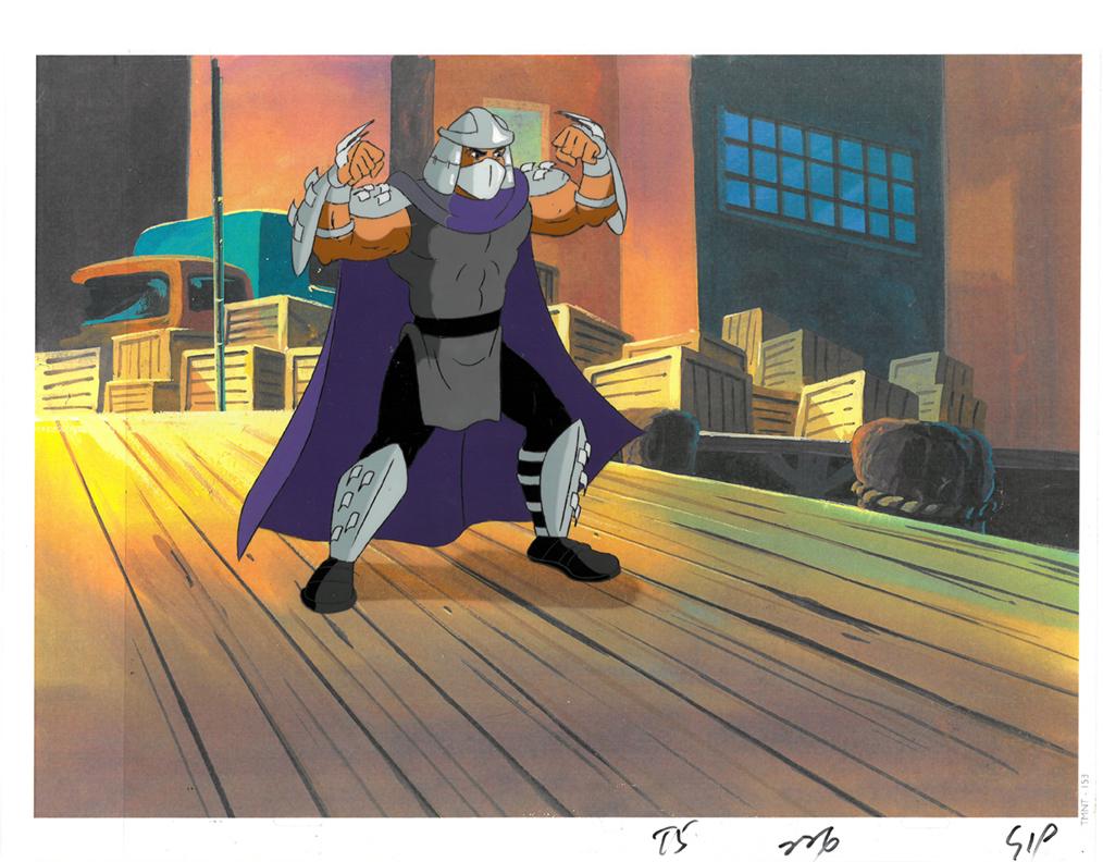 Shredder of (TMNT) Turtles- Original Production Cel (1 of 2)