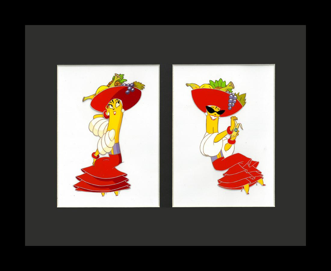 Chiquita Banana -Original Production Cels-Framed (1 of 2)