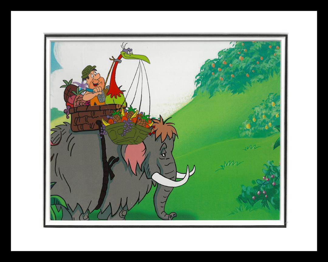Flintstones Original Prod Cel and Drawing- Fruity Fizz (1 of 1)