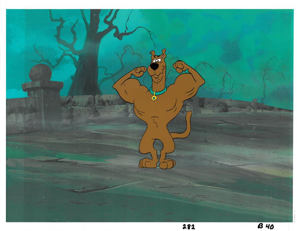 Scooby-Dooy Original Production Cel from Scooby-Doo (1 of 1)