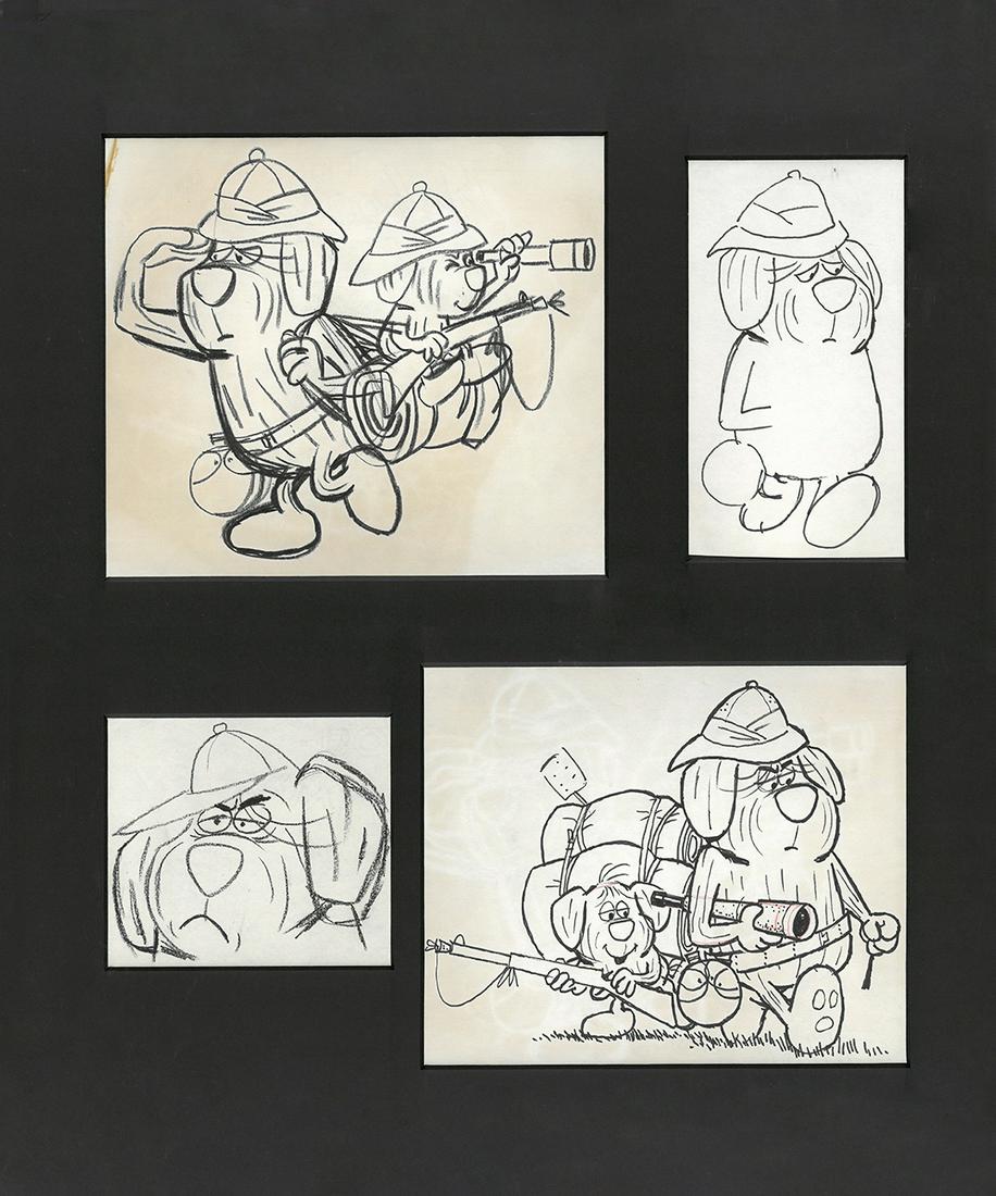 Ford the Dog from Tenessee Ernie Ford Show- Set of (1 of 1)