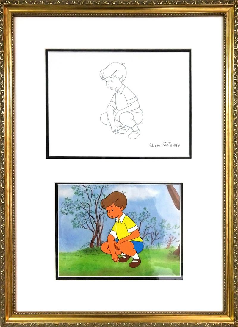Winnie The Pooh - Pooh & Christoper Robin - Original (1 of 2)