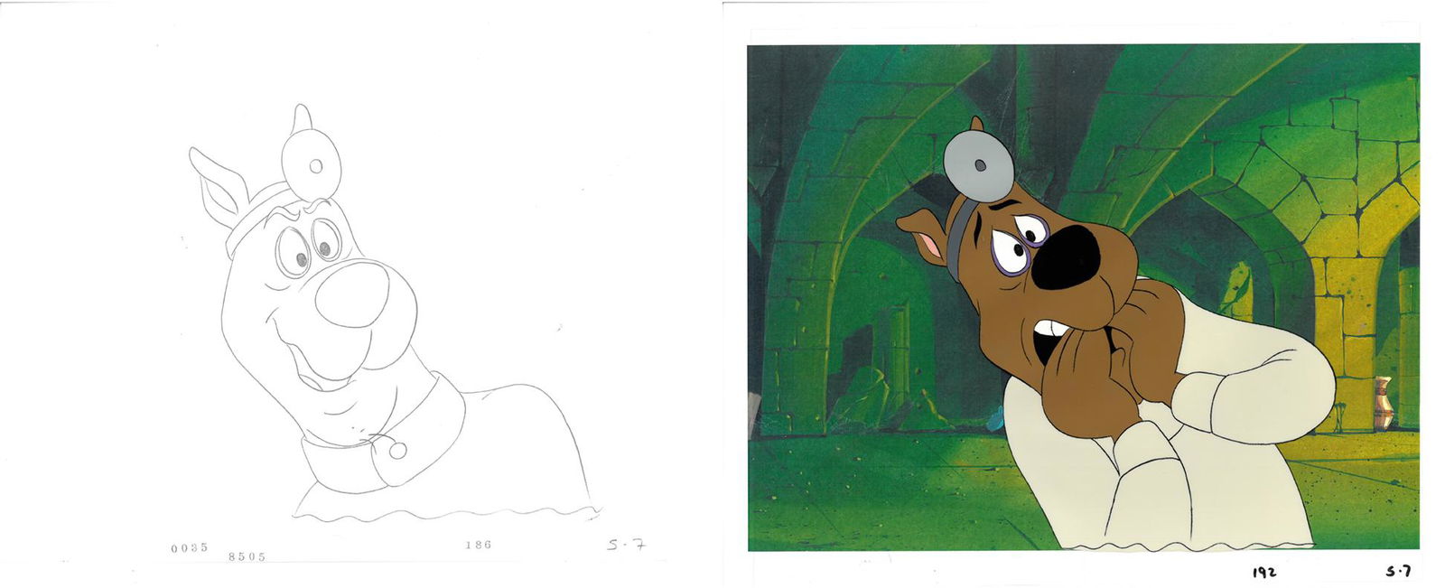 Scooby-Doo - Original Production Cel/Drawing (1 of 1)