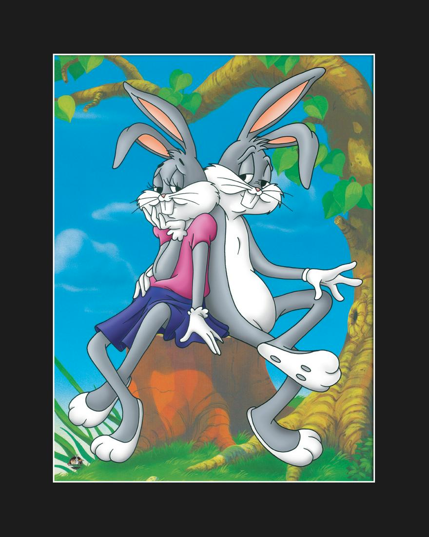 Warner Bros.- Bugs and Honey Bunny Fine Art Giclee (1 of 1)
