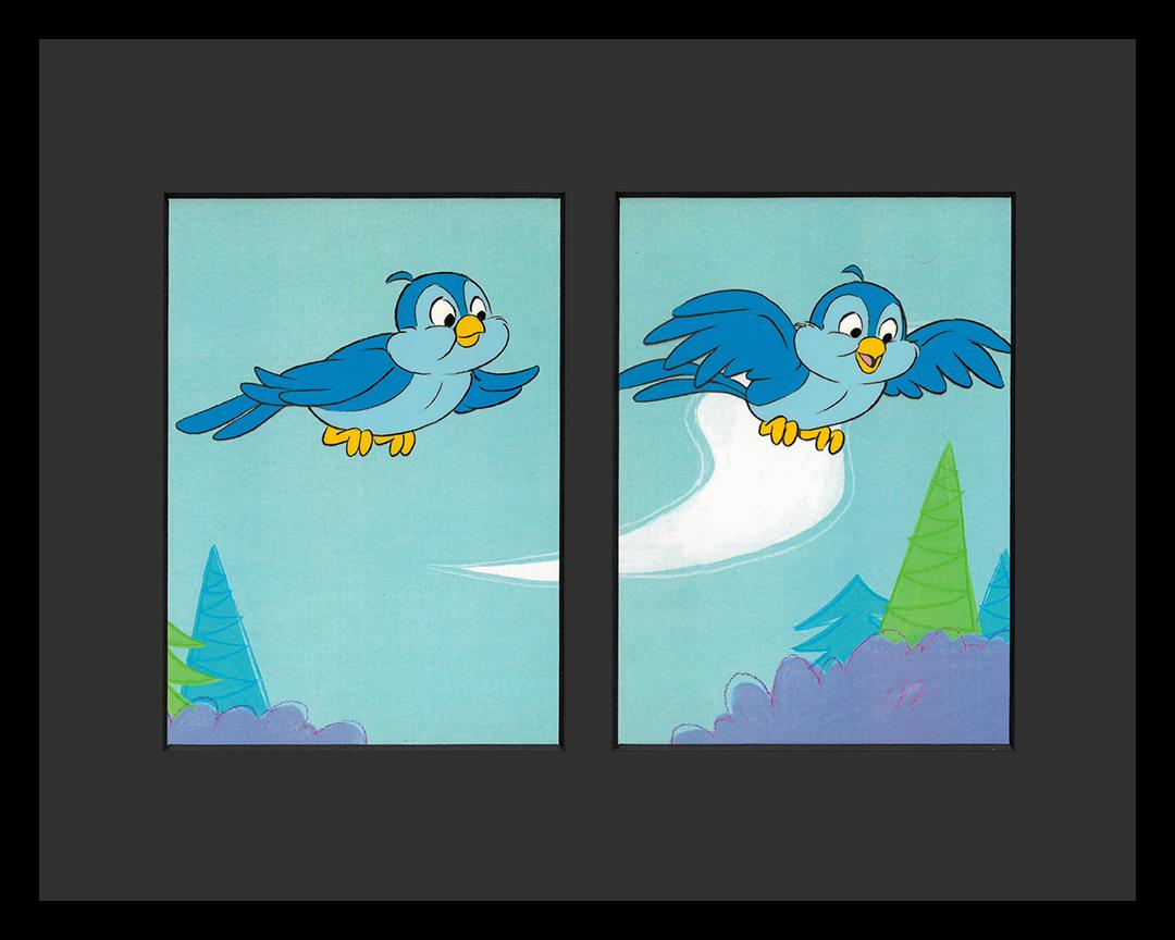 Disney/Mattel 1993  -Original Production Cels Framed (1 of 2)