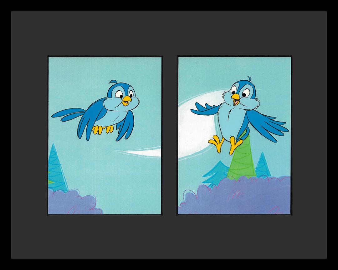 Disney/Mattel 1993  -Original Production Cels Framed (1 of 2)