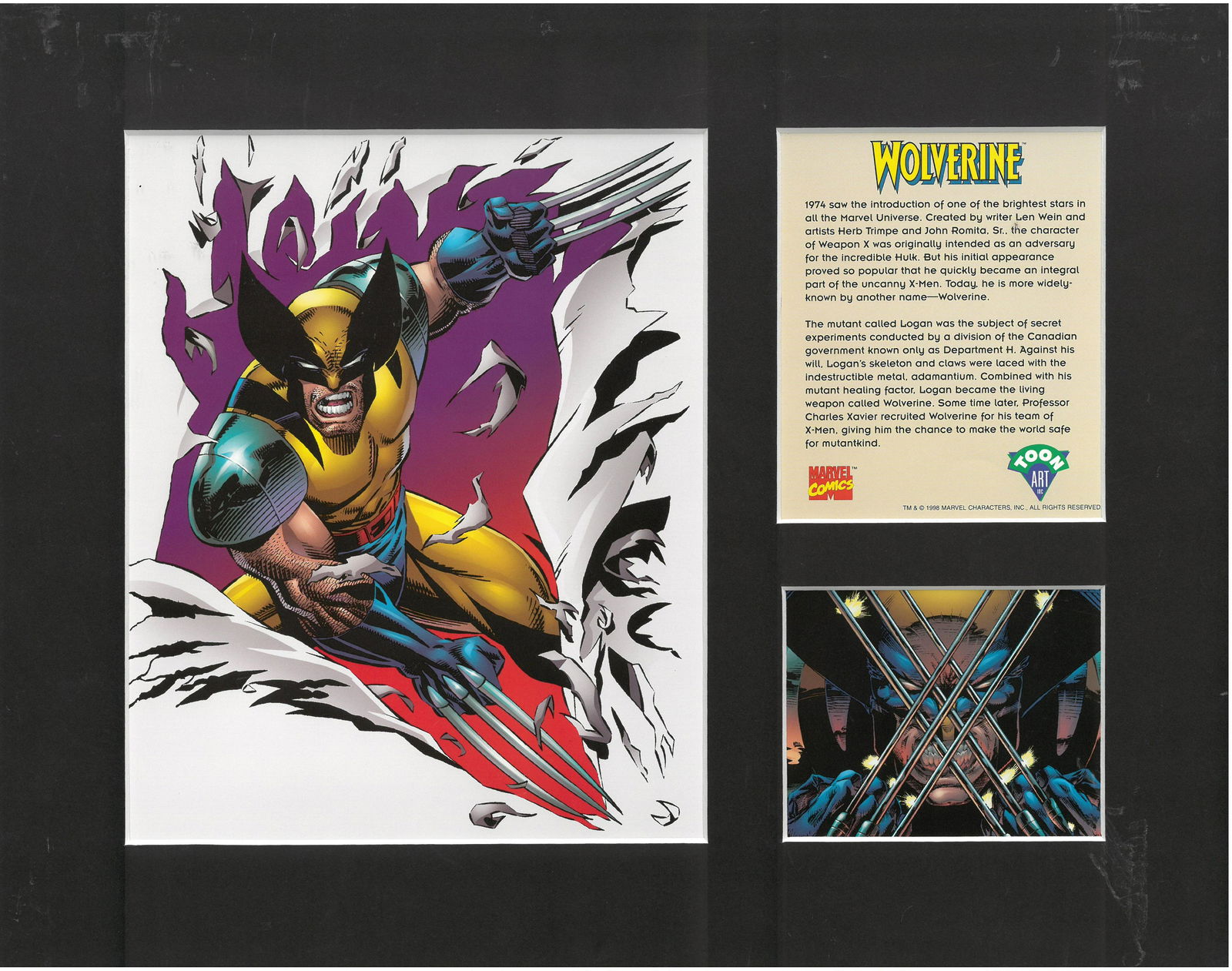 Wolverine - Marvel Framed LE Lithograph (1 of 1)