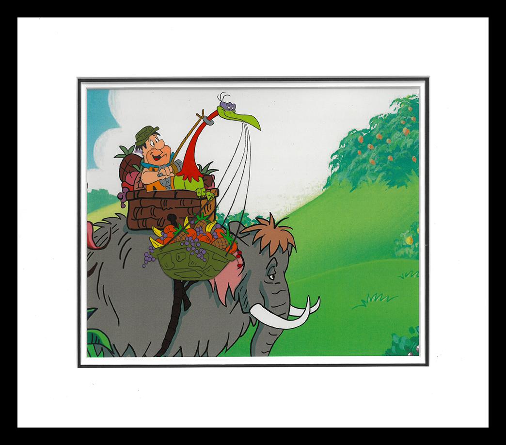 Flintstones Original Prod Cel and Drawing- Fruity Fizz (1 of 2)