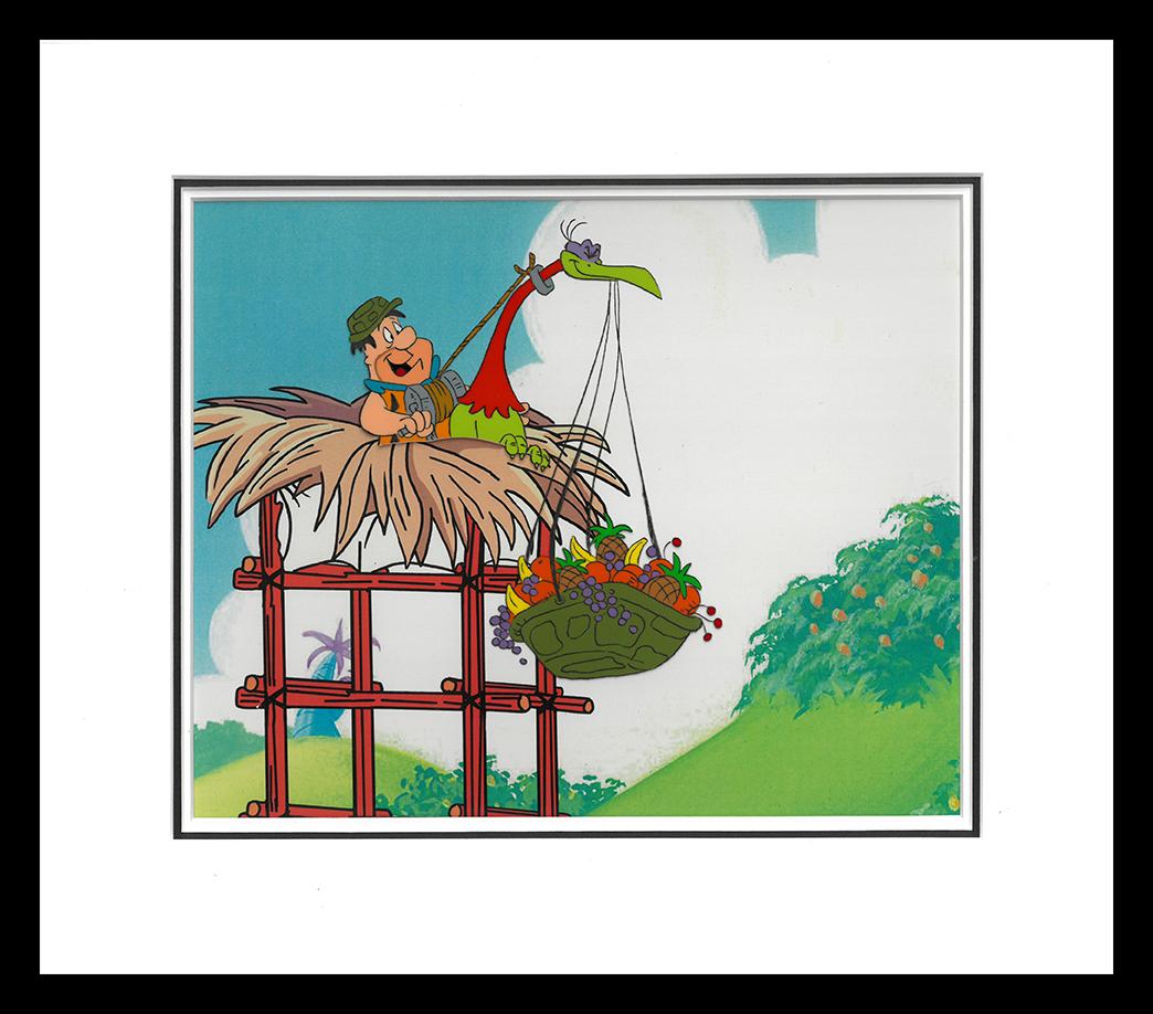 Flintstones Original Prod Cel and Drawing- Fruity Fizz (1 of 2)