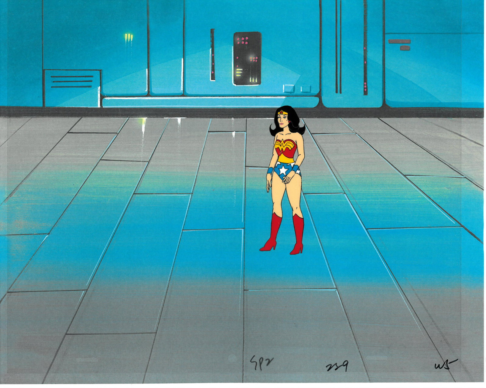 Wonder Woman Production Cel (1 of 1)