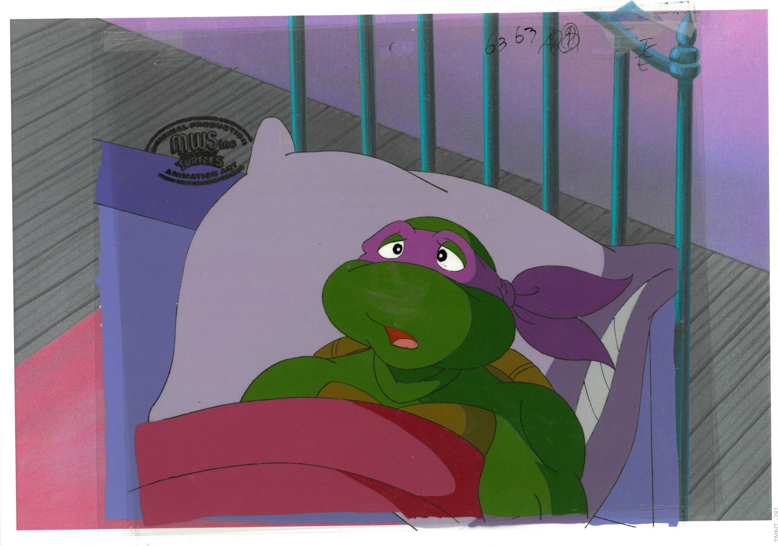 Donatello of (TMNT) Turtles- Original Production Cel (1 of 1)