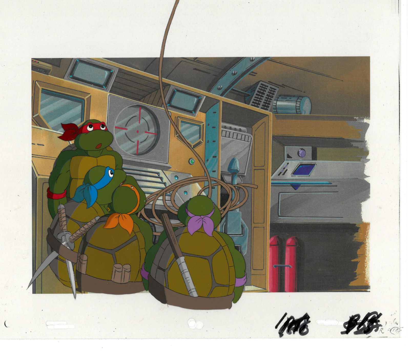 Raphael, Michelangelo, Donatello and Leonardo of (TMNT) (1 of 1)