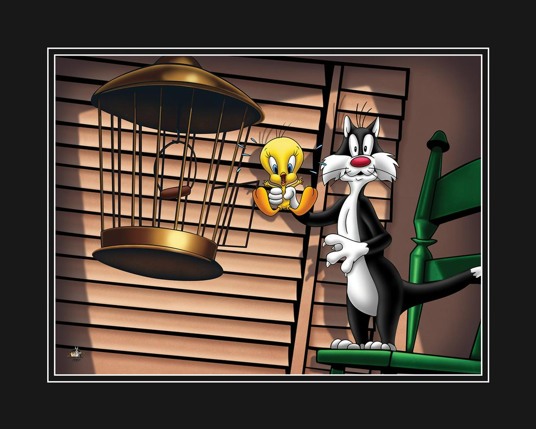Tom and Jerry - Spotlight - Giclee (1 of 1)