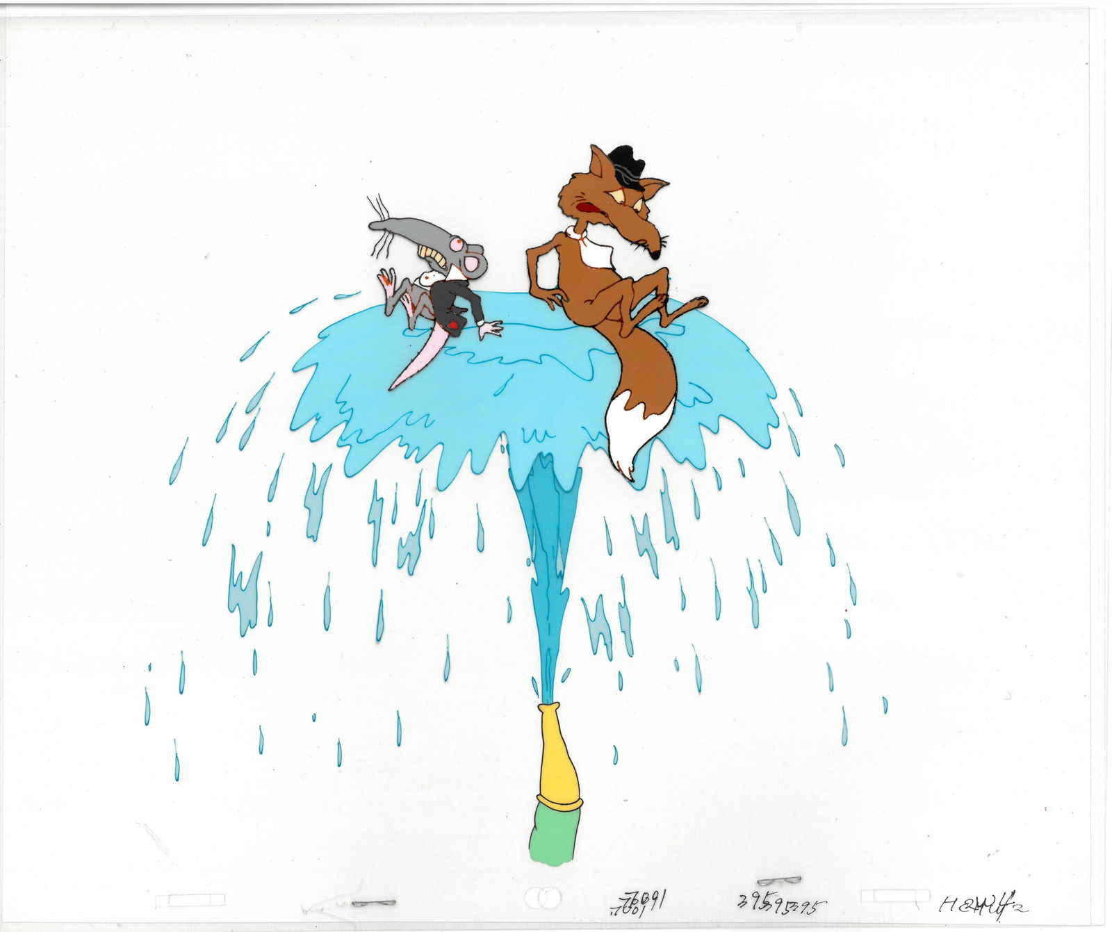 Doctor Snuggles - Original Production Cel -Willi & (1 of 1)