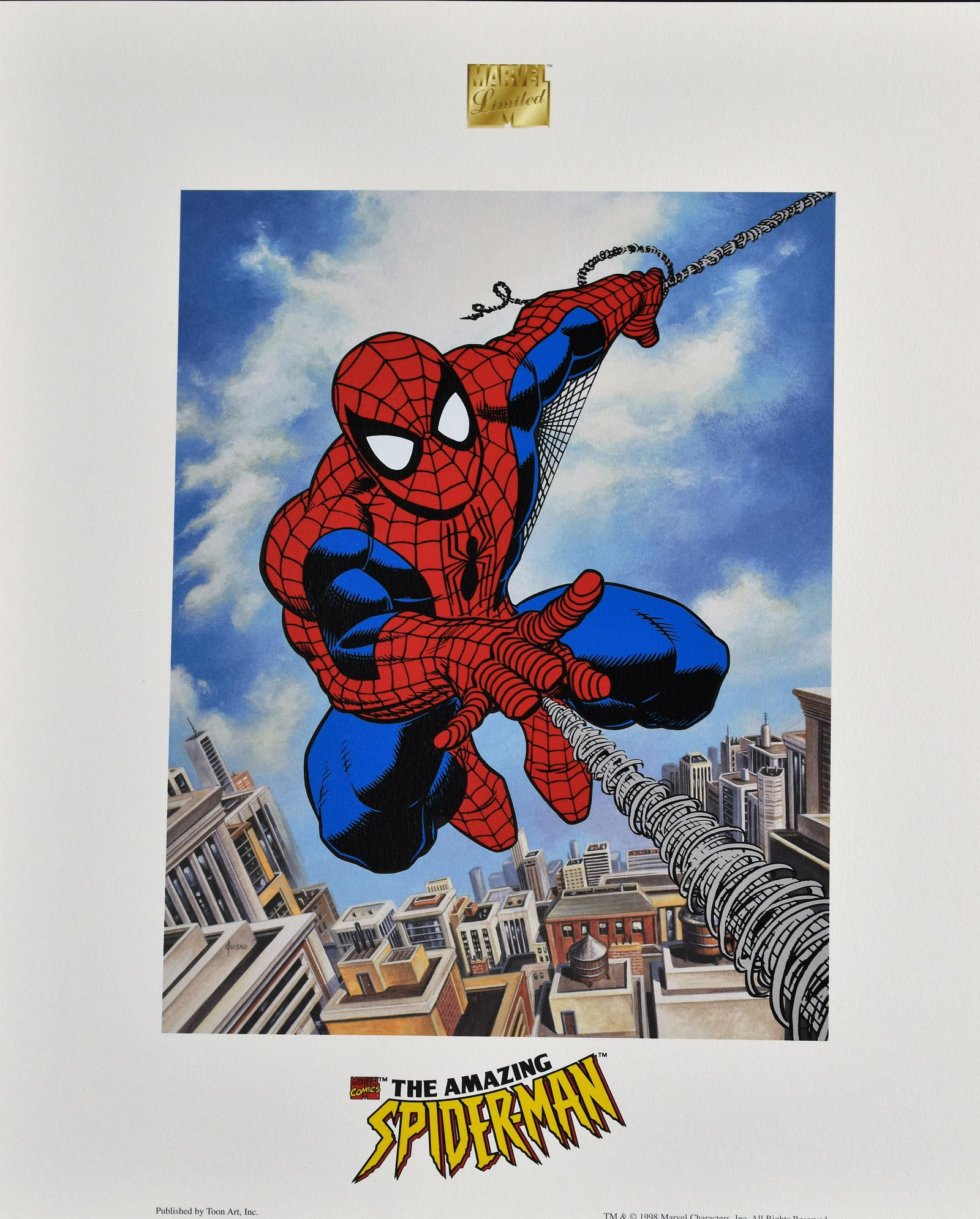 Spider-Man Lithoserigraph (1 of 2)