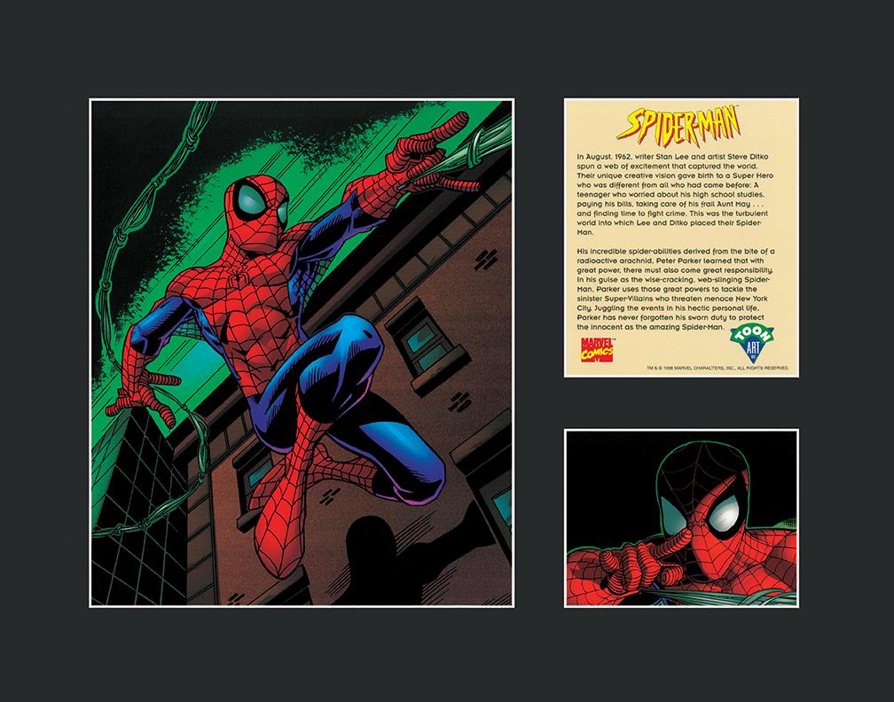 Spider-Man Matted LE Lithograph (1 of 2)