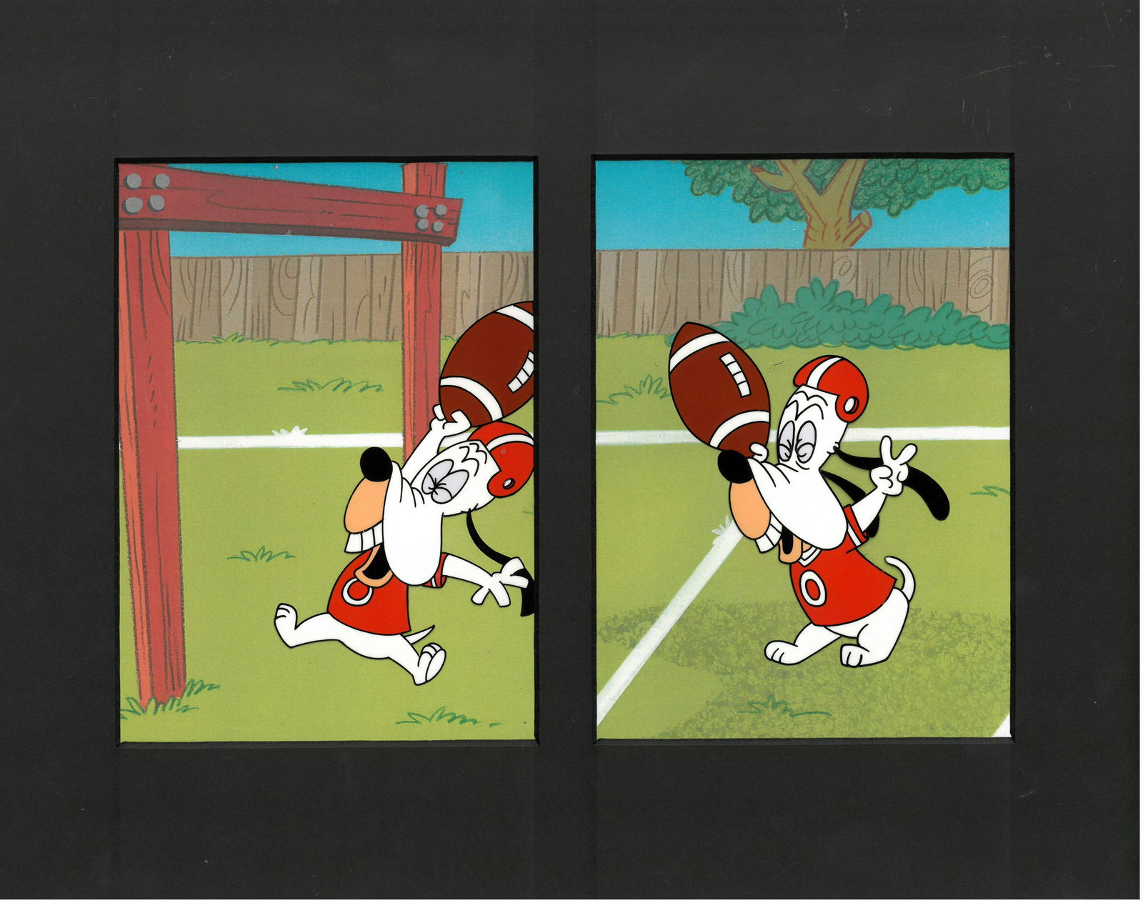 Droopy -Hanna-Barbera Original Production Cel and (1 of 2)