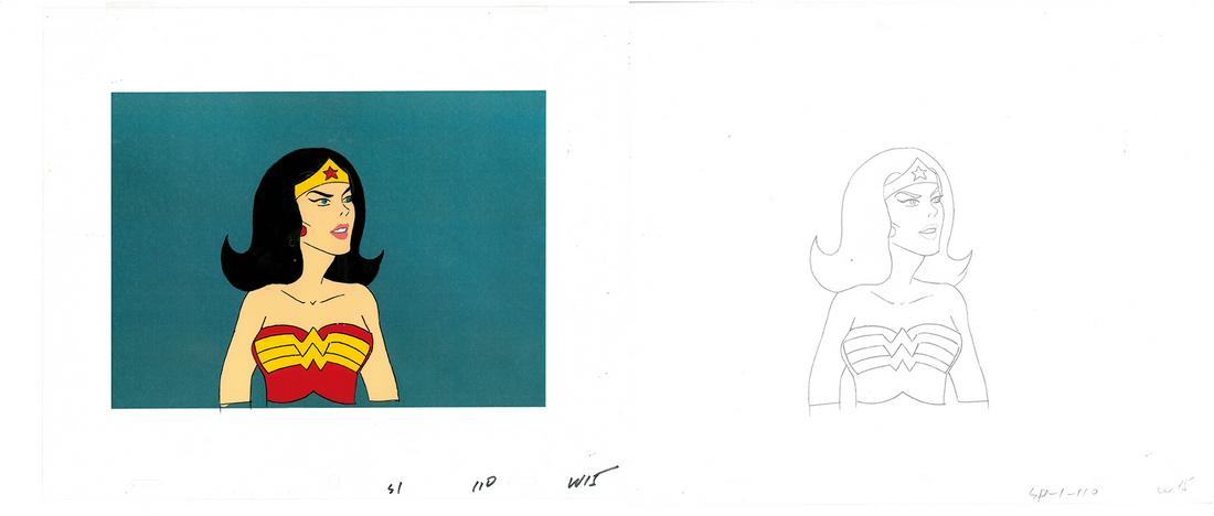 Wonder Woman - Original Production Cel/Drawing (1 of 1)
