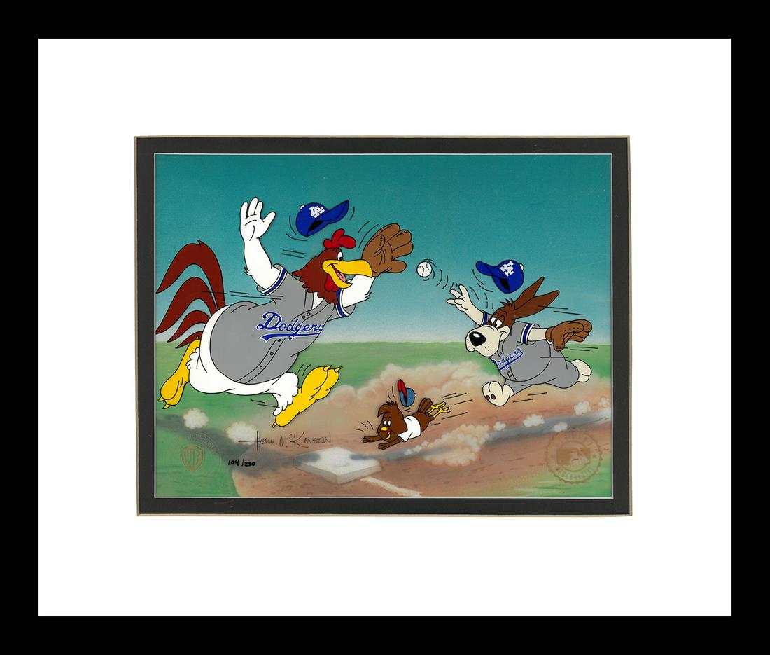 Squeeze Play - Dodgers HP Cel (1 of 2)