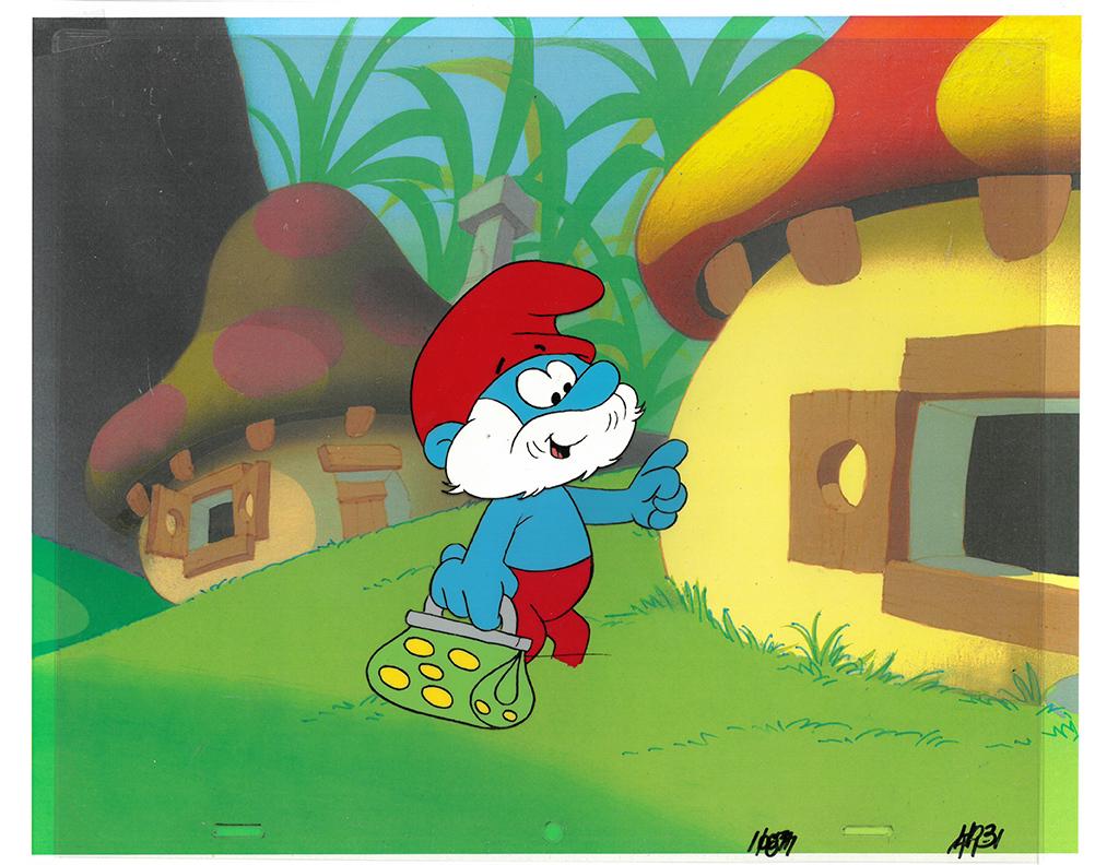 Smurfs - An Original Production Cel- Papa (1 of 1)