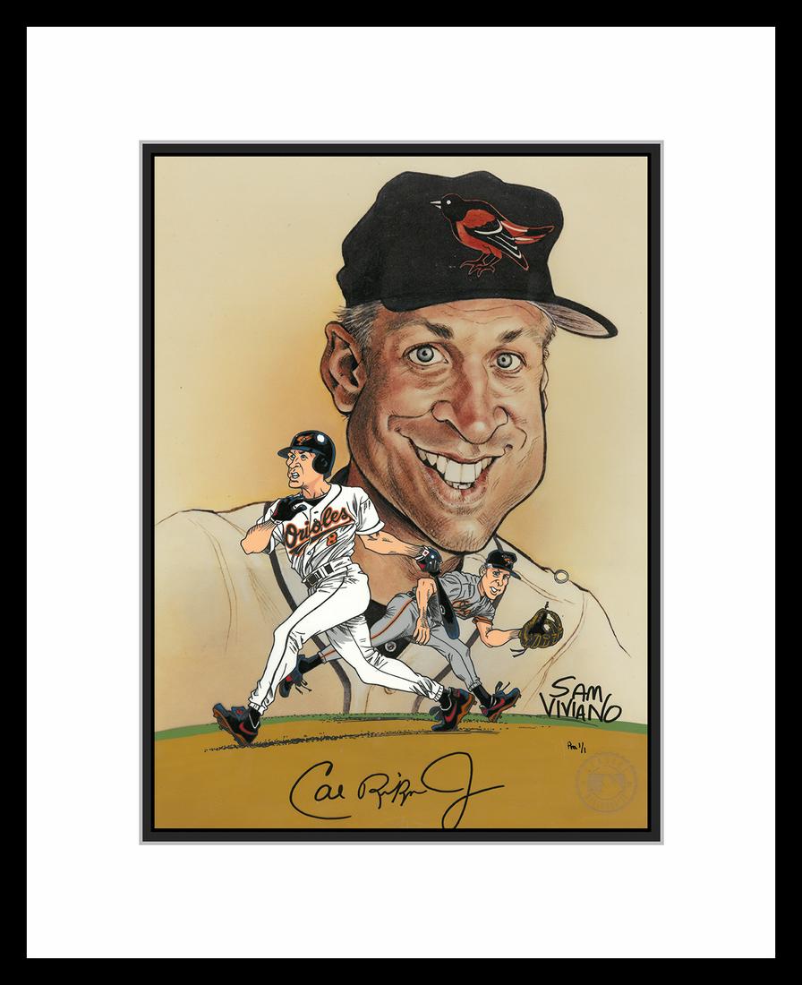 Cal Ripken Jr.- Signed Hand-Painted Limited Edition - (1 of 1)