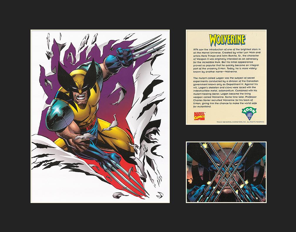 Wolverine - Marvel Matted LE Lithograph (1 of 1)