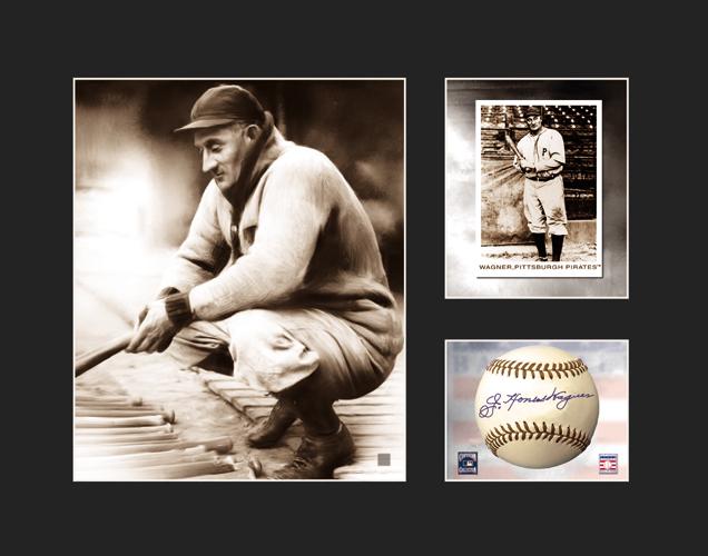 Honus Wagner - Pittsburgh Pirates - Matted Lithograph (1 of 1)