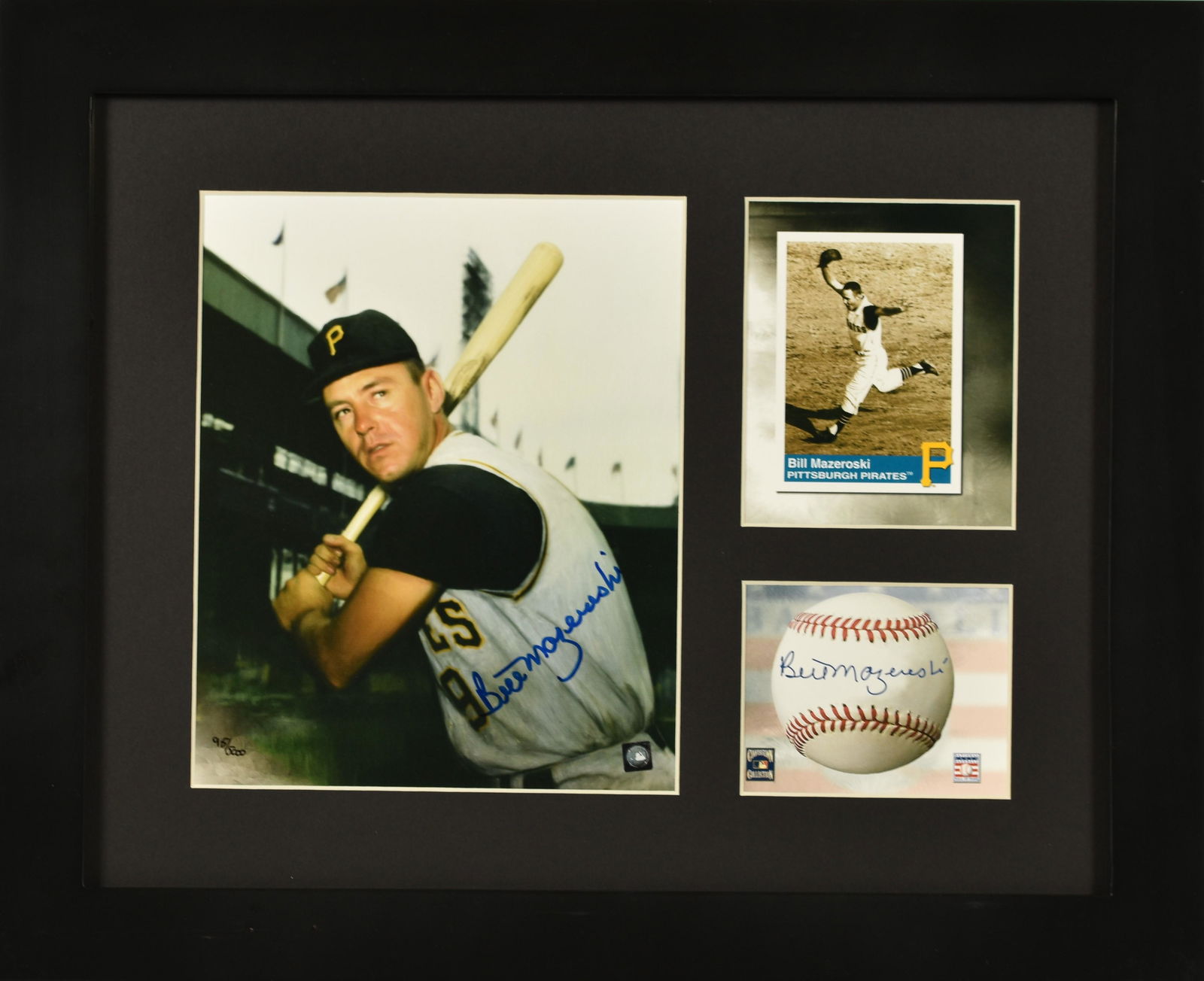 Bill Mazeroski- Signed New Pittsburgh Pirates Lithograph (1 of 1)