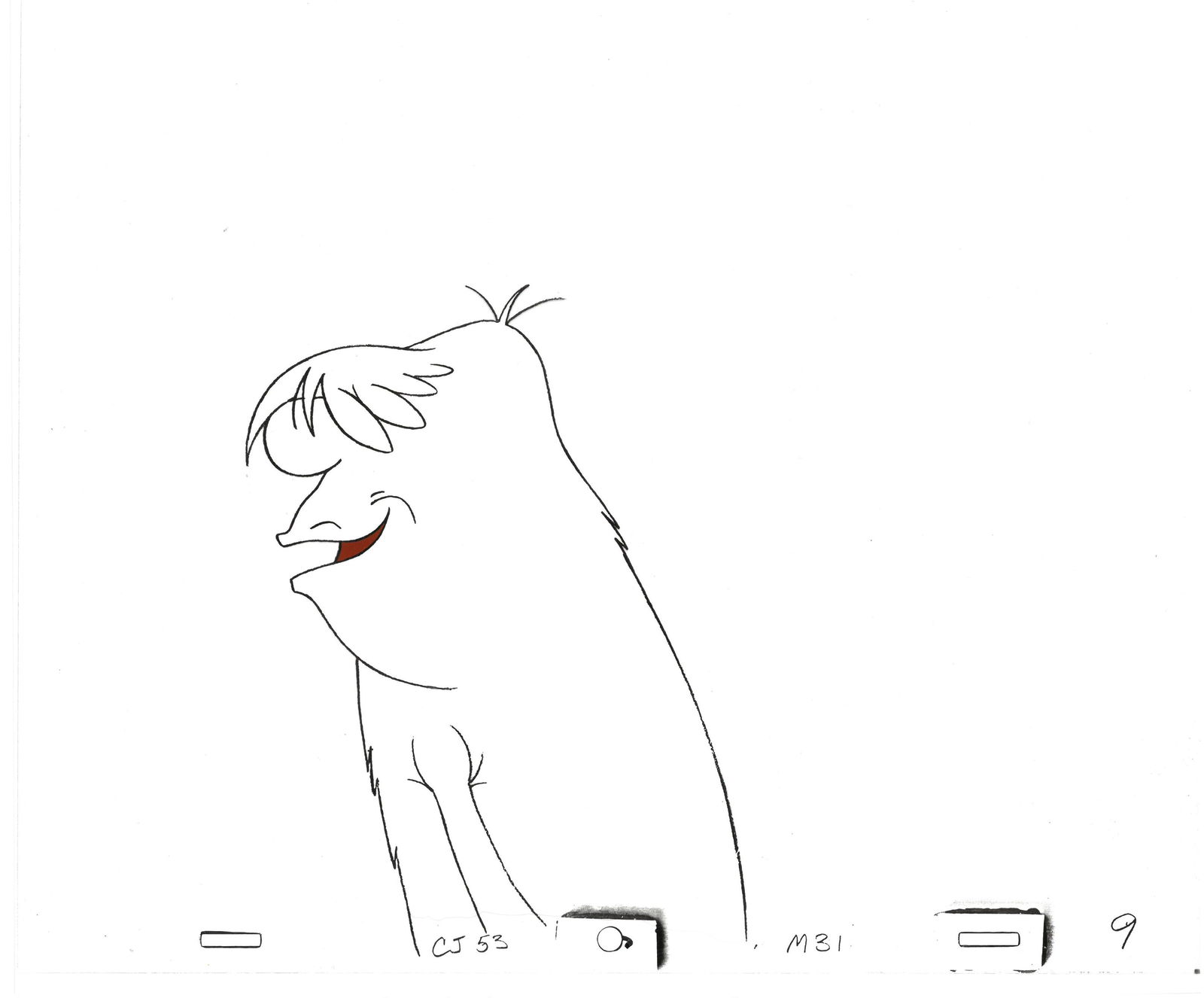 Chuck Jones Production Cel-Abominable Snowman (1 of 1)