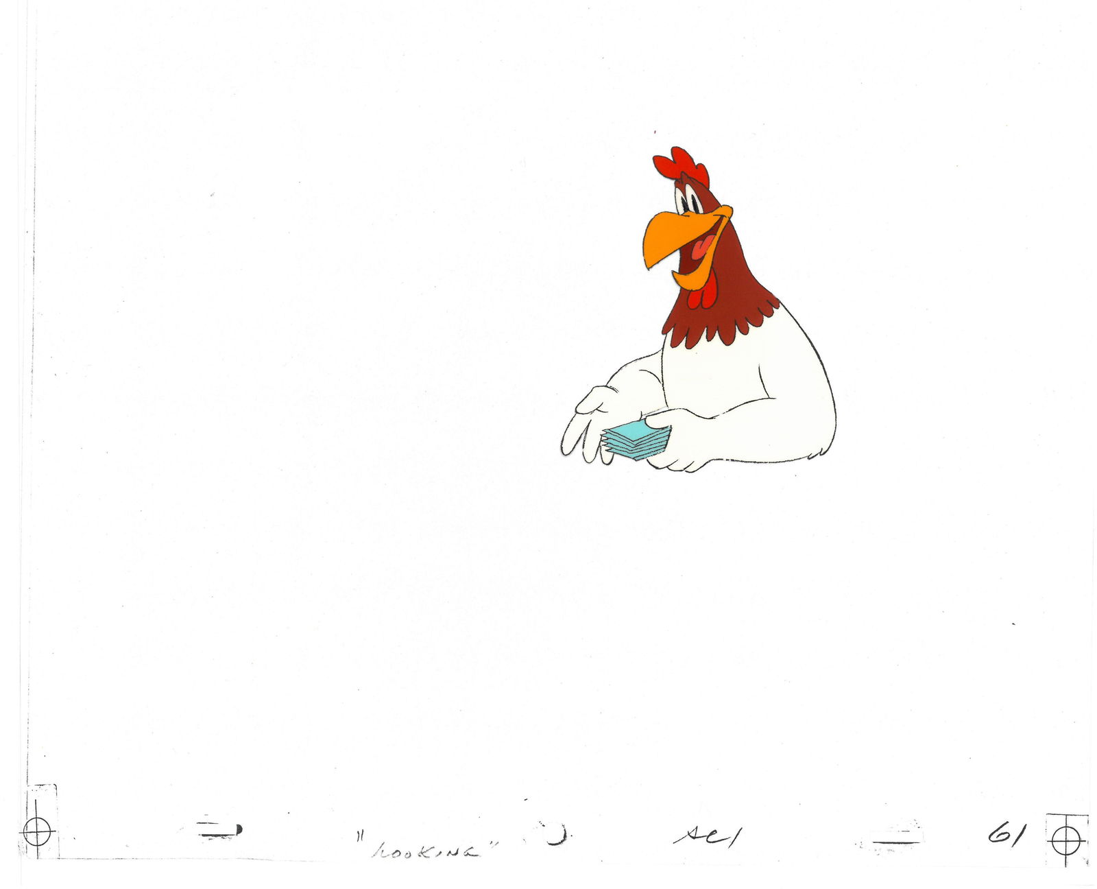 Chuck Jones Original Production Cel - Foghorn (1 of 1)