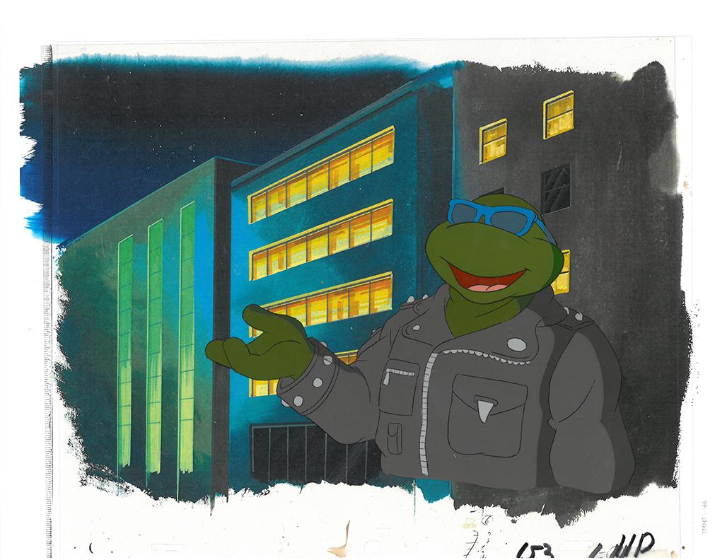 Leonardo of (TMNT) Turtles- Original Production Cel (1 of 1)