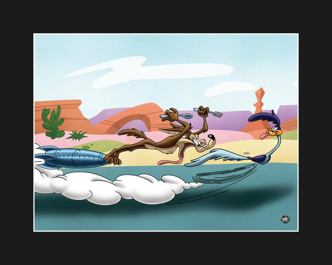 Warner Bros. - Desert Chase Limited Edition Giclee (1 of 1)